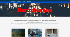 Desktop Screenshot of bundavica.com